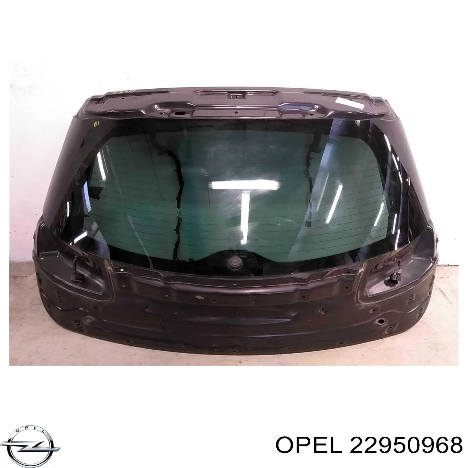 22950968 Opel puerta trasera de maletero (3/5a puerta trasera)