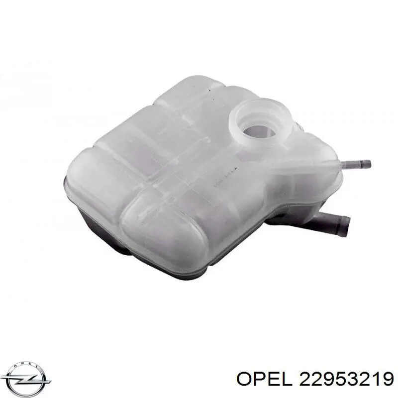 Vaso de expansión 22953219 Opel