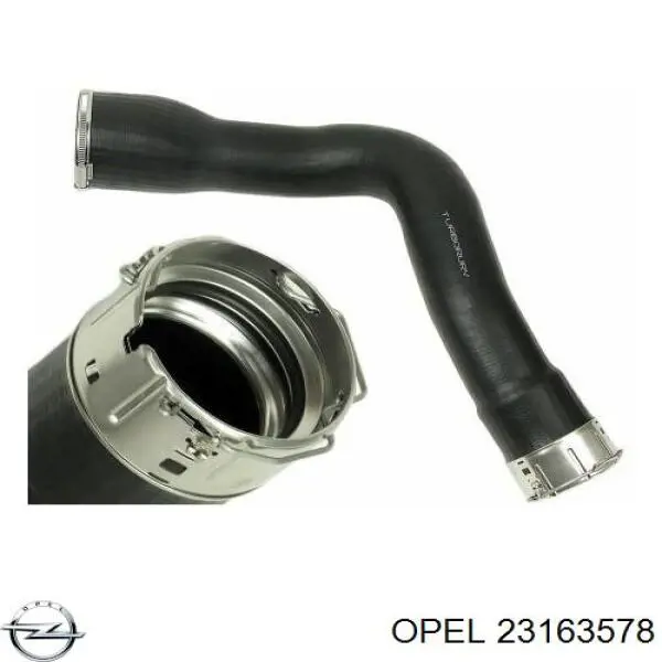 Manguito intercooler izquierdo  Opel 23163578 precio, desde 103,94 USD