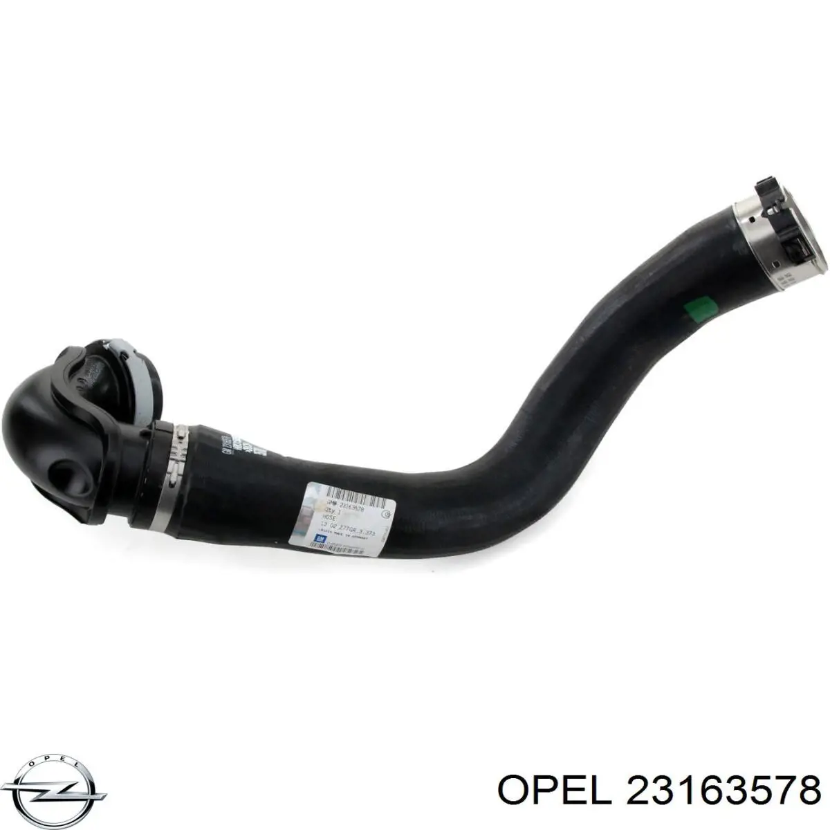 23163578 Opel Manguera intercooler izquierdo 