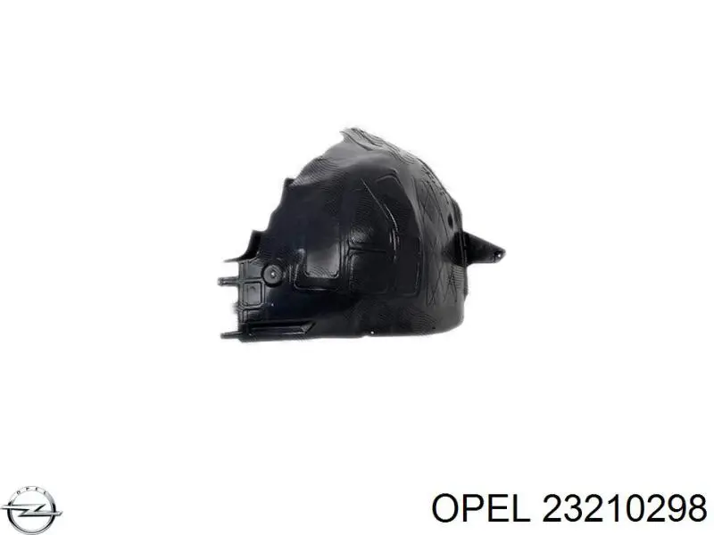 Guardabarros interior, aleta delantera, derecho para Opel Insignia (G09)