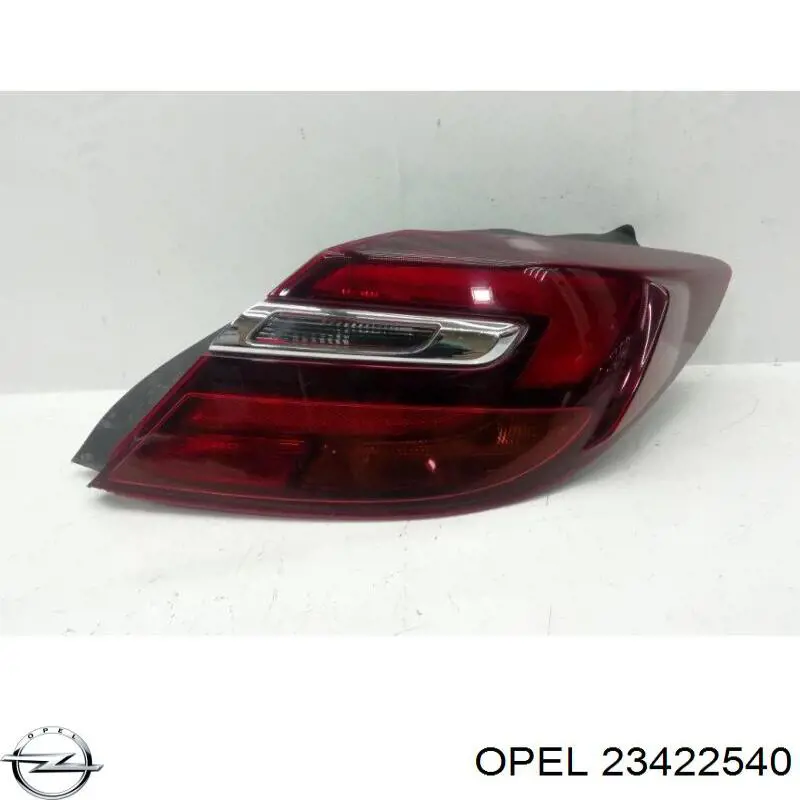 23422540 Opel Piloto trasero derecho