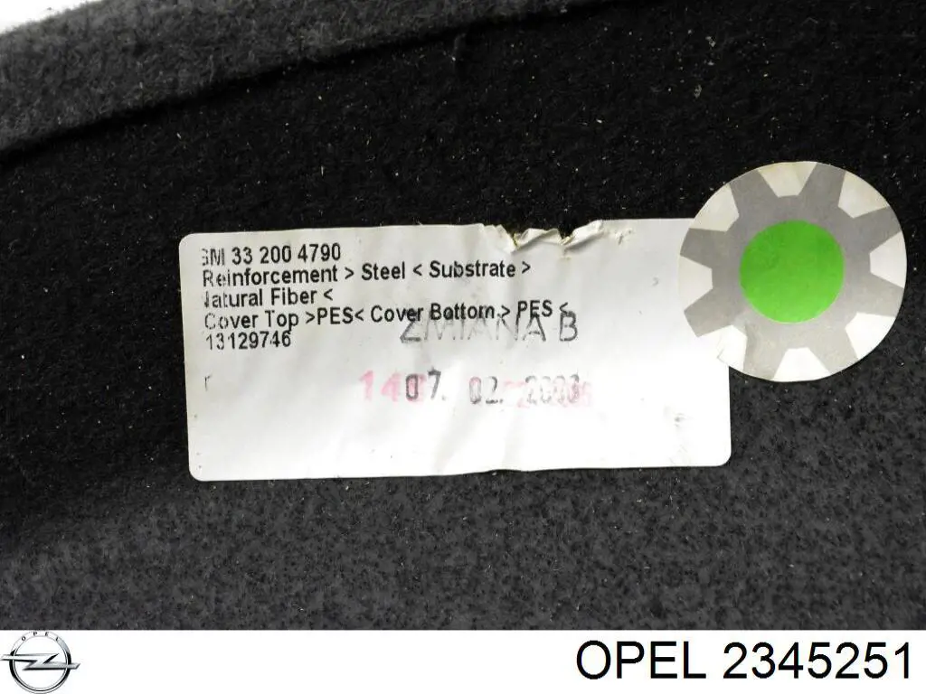 2345251 Opel