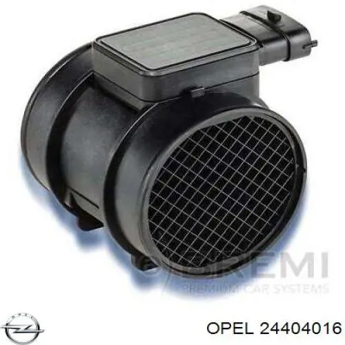 24404016 Opel sensor de flujo de aire/medidor de flujo (flujo de aire masibo)