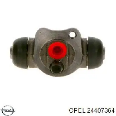 24407364 Opel cilindro de freno de rueda trasero