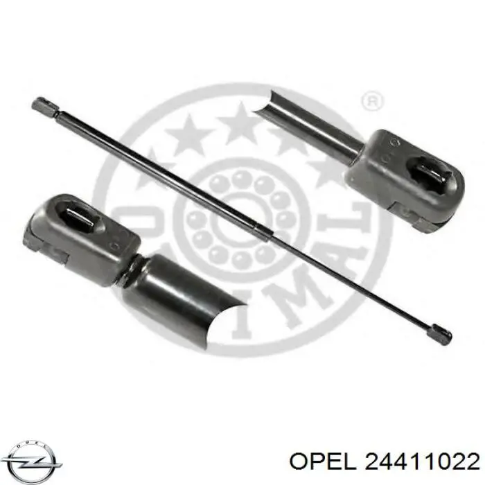 24411022 Opel amortiguador de maletero