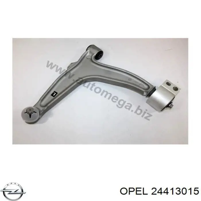 Brazo inferior izquierdo de la suspensión delantera Opel 24413015 precio, desde 91,93 EUR