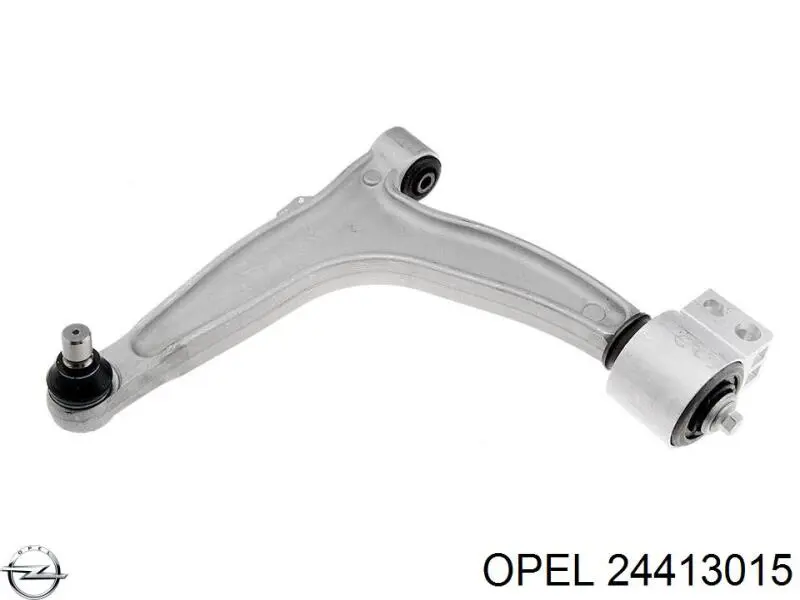 24413015 Opel barra oscilante, suspensión de ruedas delantera, inferior izquierda