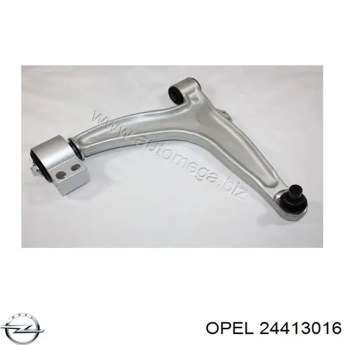 Brazo inferior derecho de la suspensión delantera Opel 24413016 precio, desde 91,93 EUR