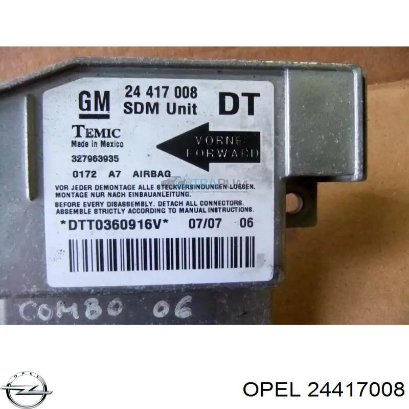  Opel 24417008 precio, desde 59,53 EUR