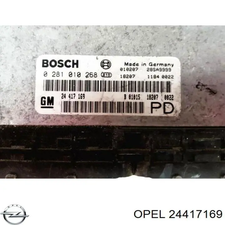 Módulo de control del motor General Motors 24417169
