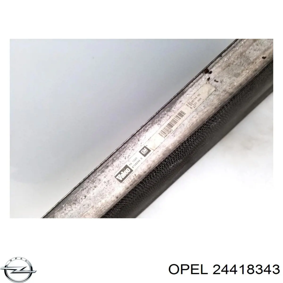 24418343 Opel radiador