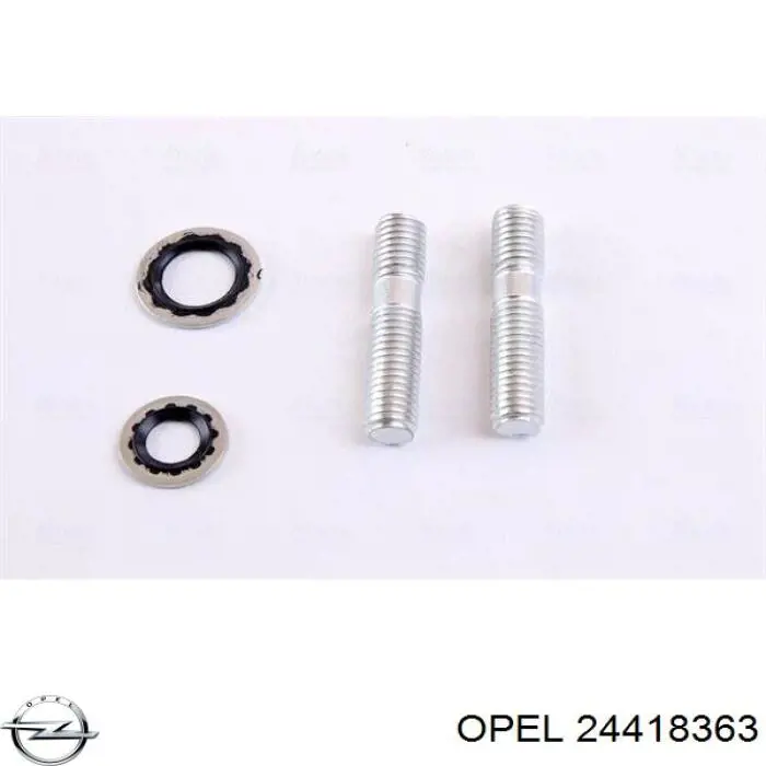 24418363 Opel condensador aire acondicionado