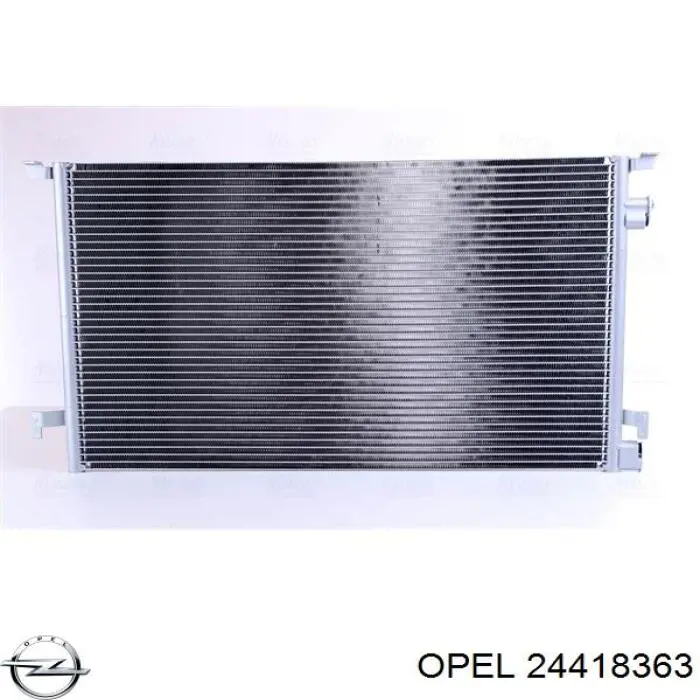 Comprar 24418363 Opel Condensador de aire acondicionado