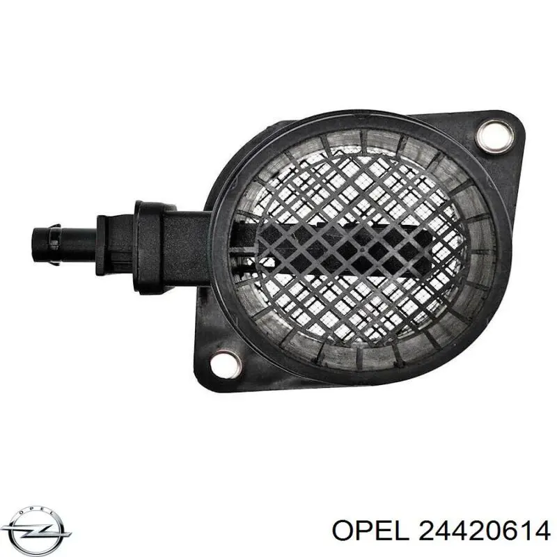 24420614 Opel sensor de flujo de aire/medidor de flujo (flujo de aire masibo)