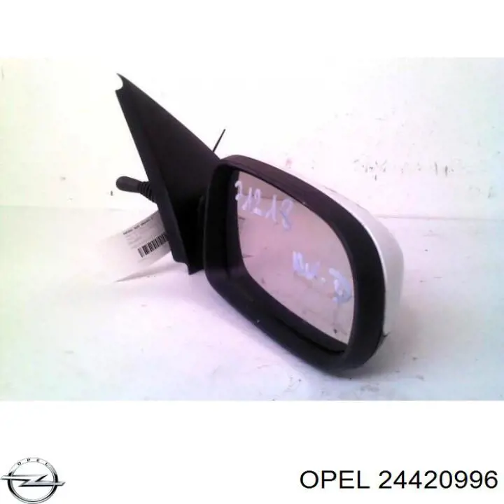 24420996 Opel espejo retrovisor derecho