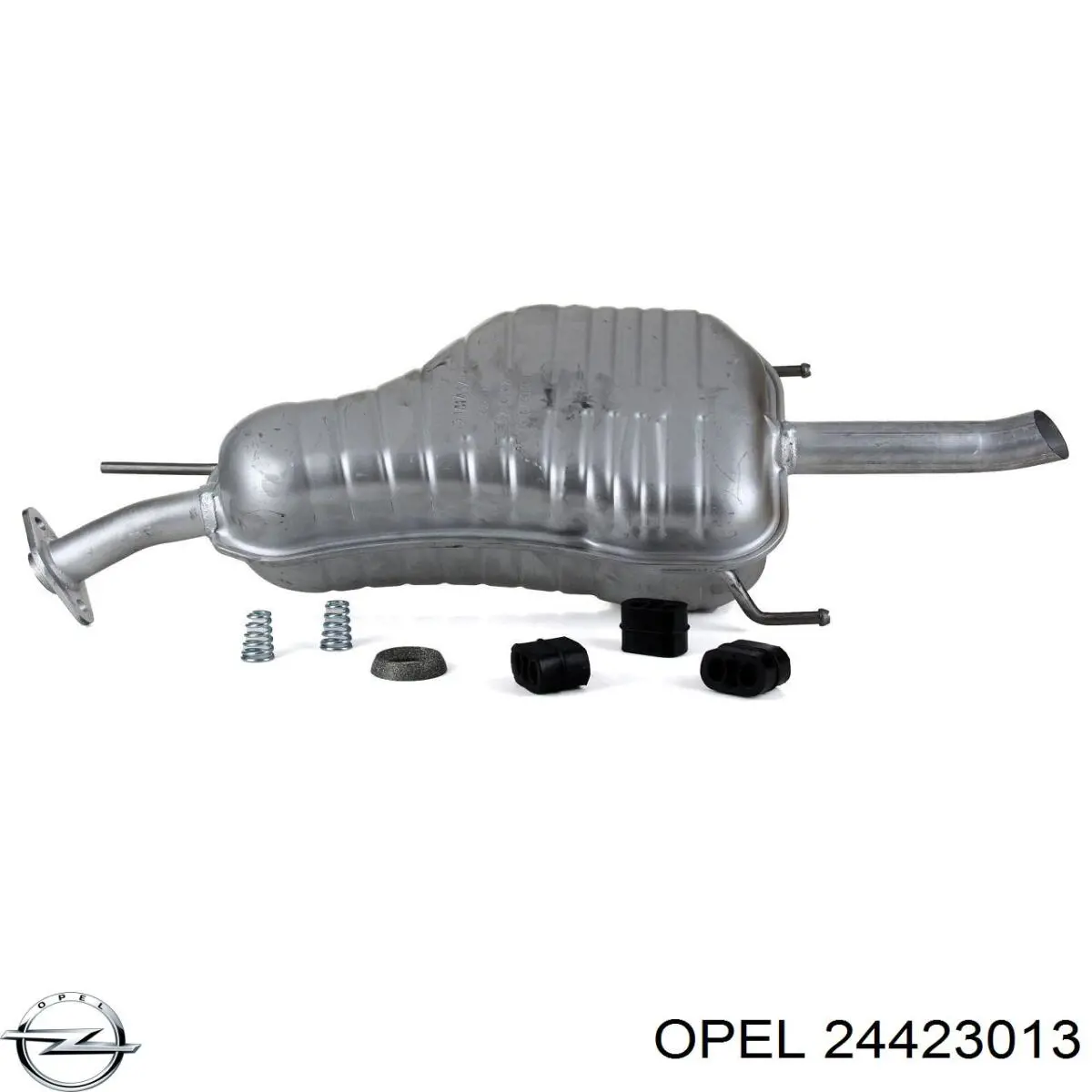 24423013 Opel silenciador posterior