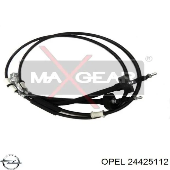 Cable de freno de mano trasero derecho/izquierdo 404020 Beca Cables