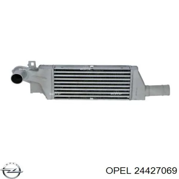 Radiador de aire de admisión Opel 24427069 precio, desde 67,56 EUR