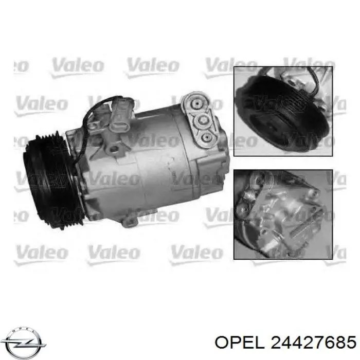 Compresor ac Opel 24427685 precio, desde 139,39 EUR