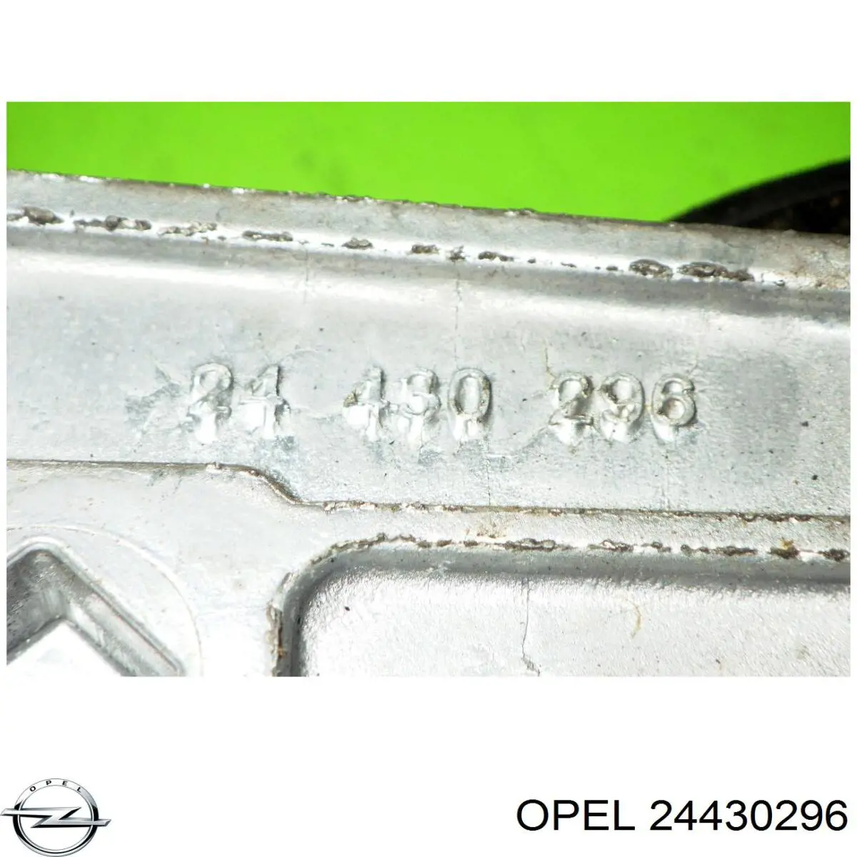 Tensor de la correa trapecial poli v Opel 24430296