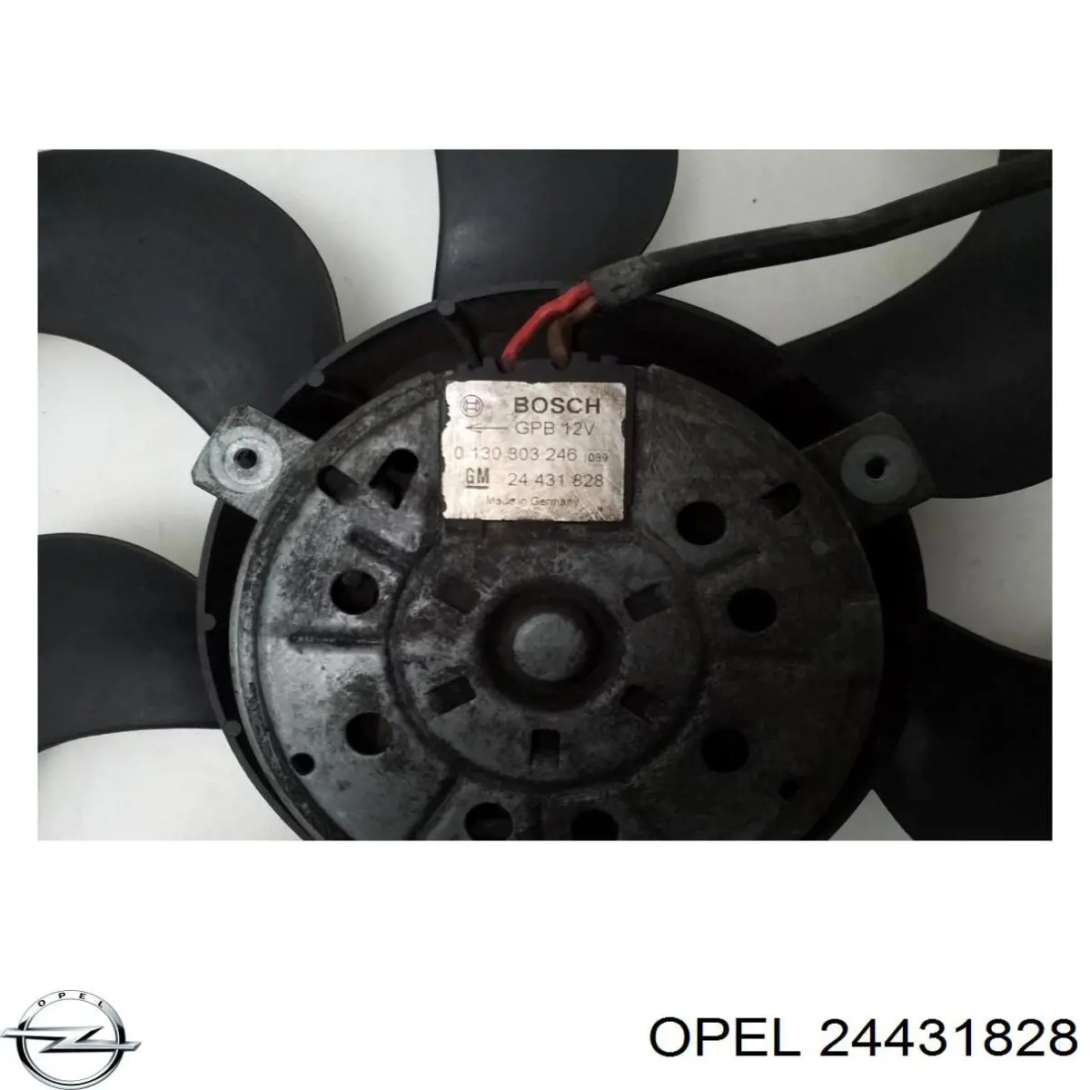 Ventilador, refrigeración motor Opel 24431828 precio, desde 68,06 EUR