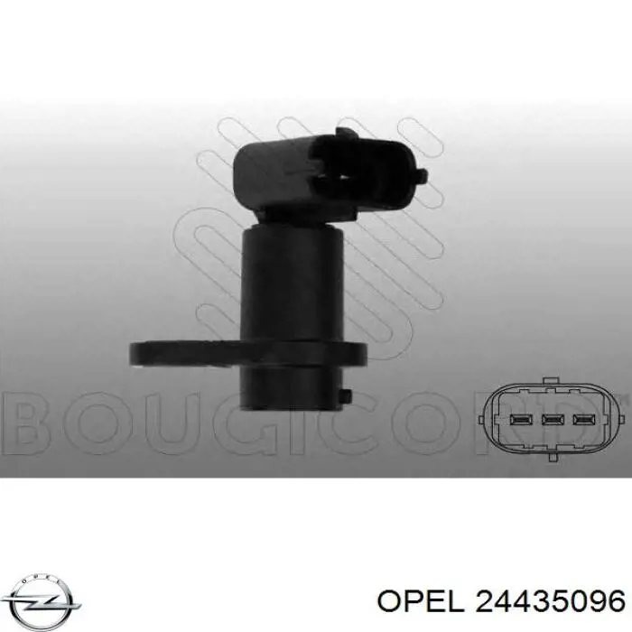 24435096 Opel sensor de arbol de levas