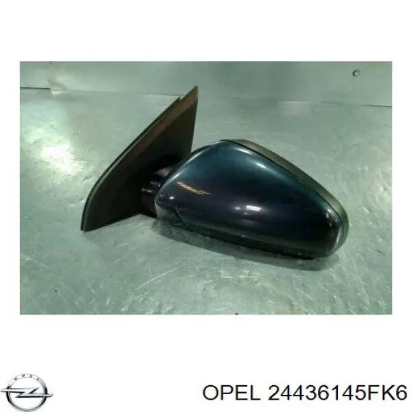 24436145FK6 Opel espejo retrovisor izquierdo