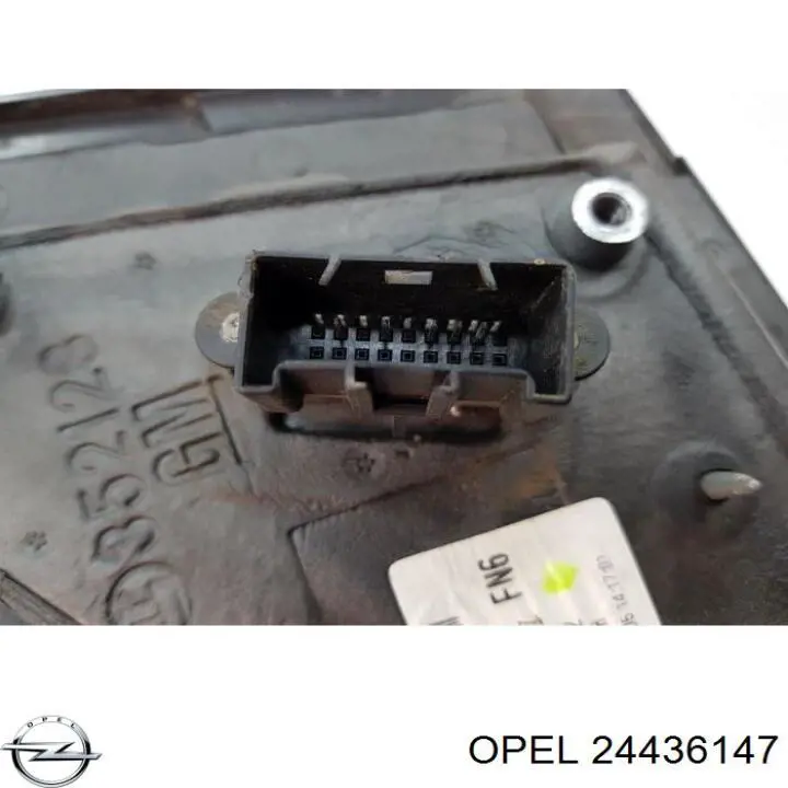 24436147 Opel espejo retrovisor derecho