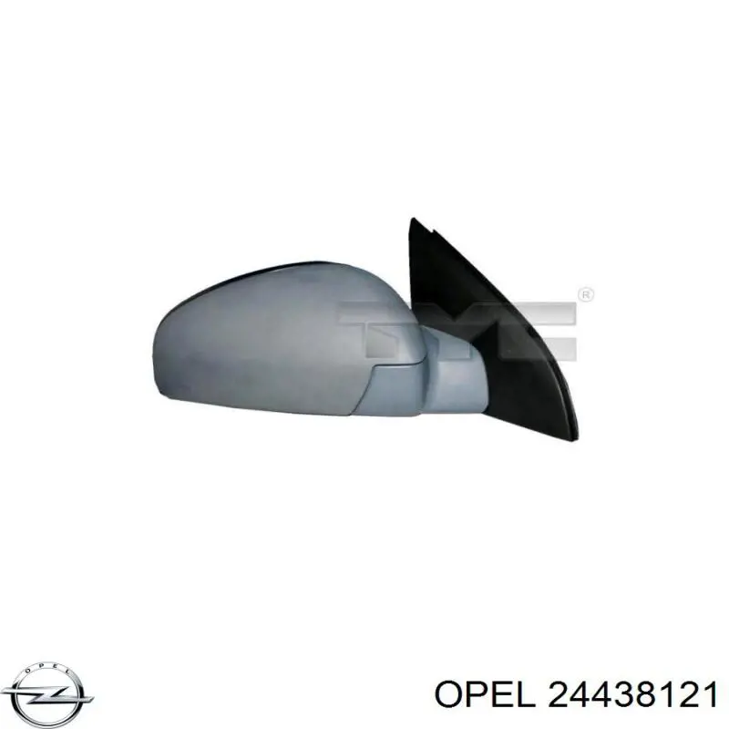 Comprar 24438121 Opel Cristal de espejo retrovisor derecho