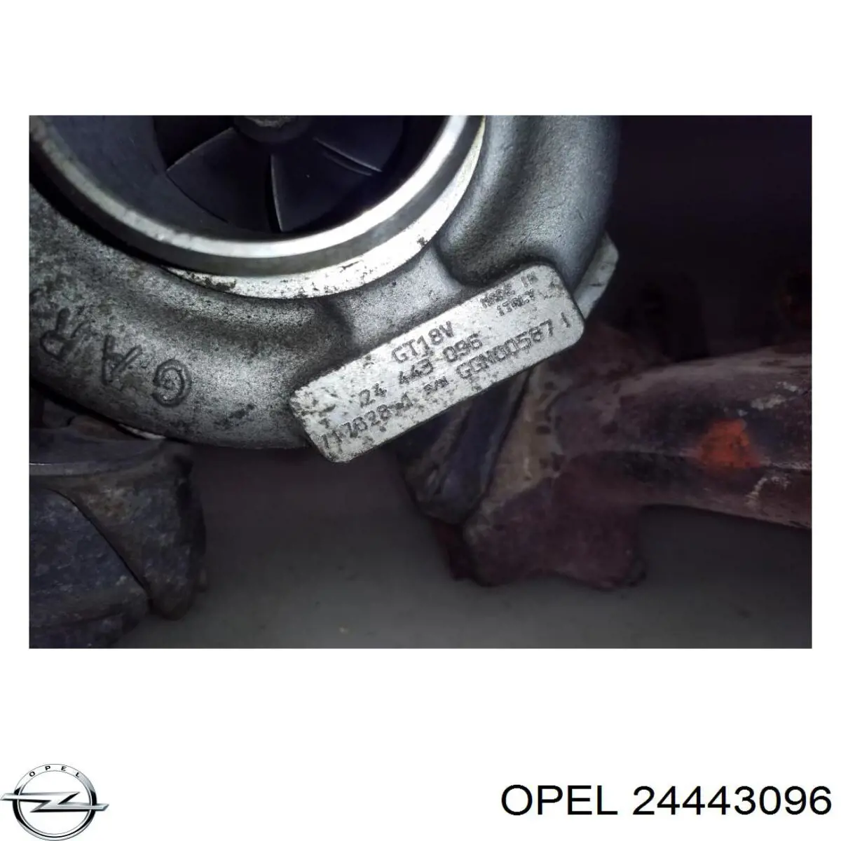 24443096 Opel turbocompresor