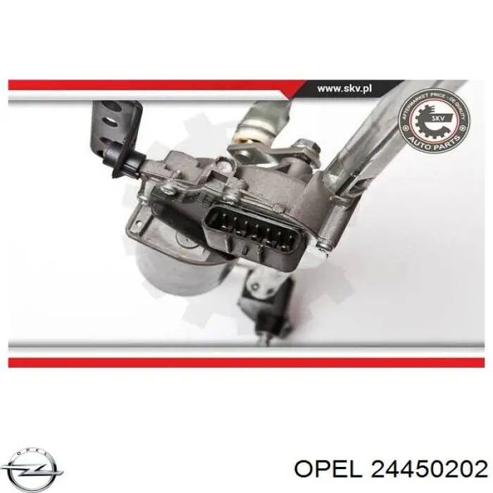 Trapezio del limpiaparabrisas Opel 24450202 precio, desde 47,92 EUR