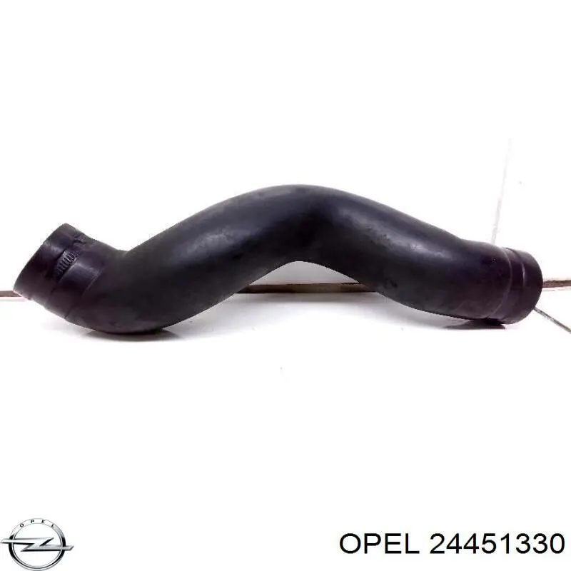 5860501 Opel tubo flexible de aire de sobrealimentación superior izquierdo