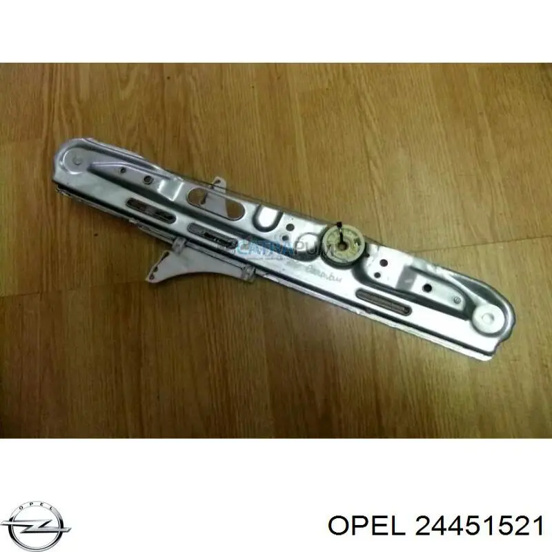 24451521 Opel mecanismo de elevalunas, puerta trasera izquierda