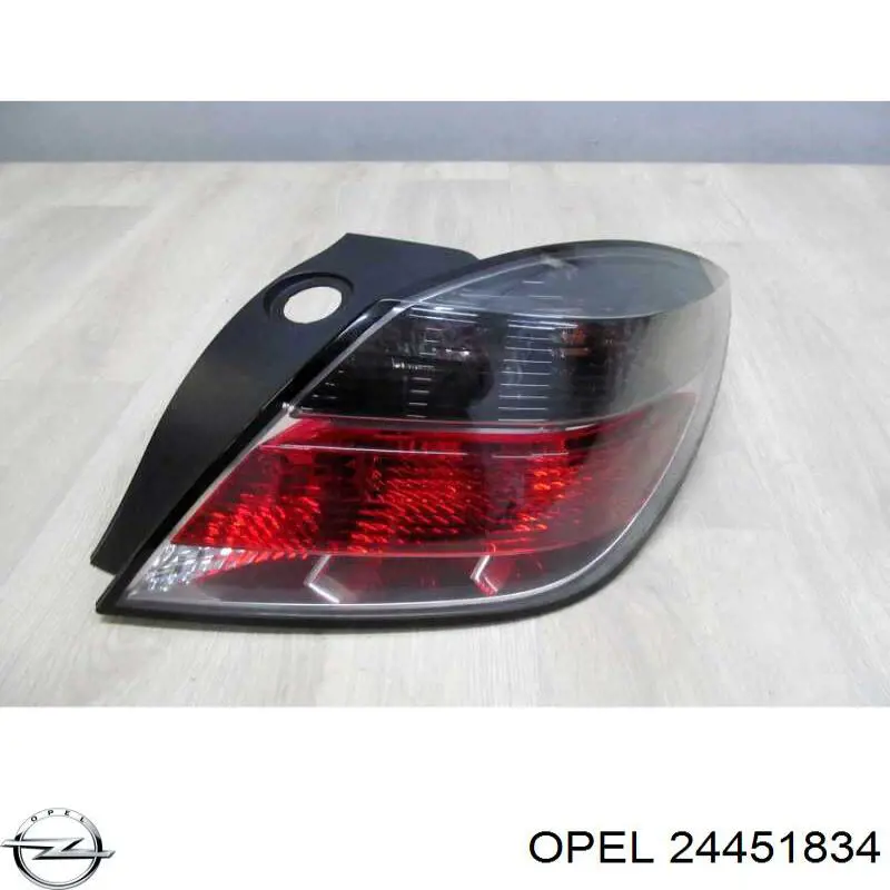 Piloto trasero derecho 93183056 Opel