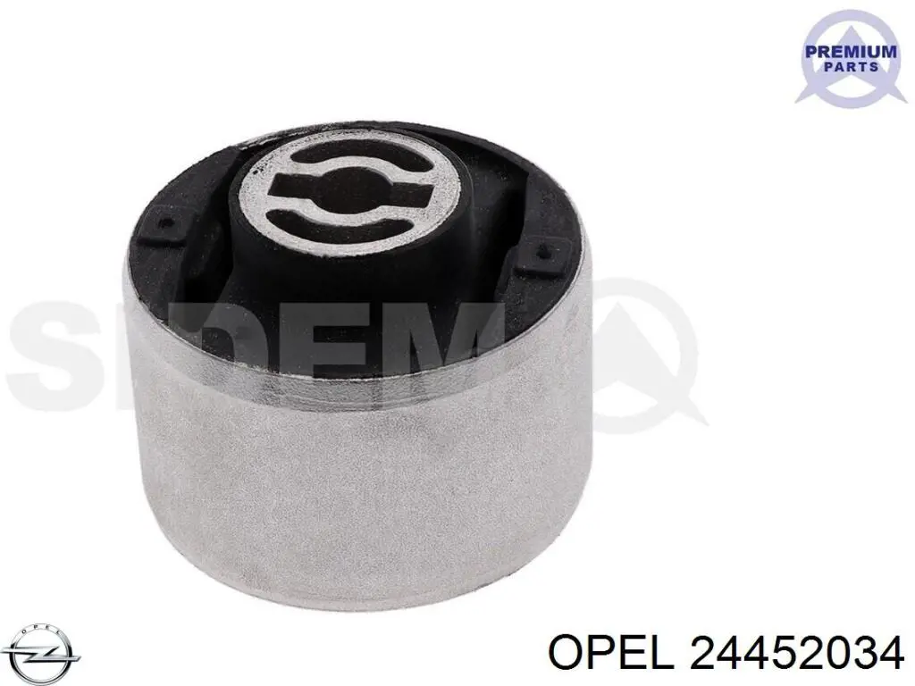 24452034 Opel bloque silencioso trasero brazo trasero delantero