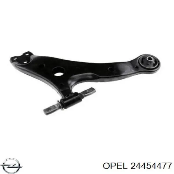 24454477 Opel barra oscilante, suspensión de ruedas delantera, inferior izquierda