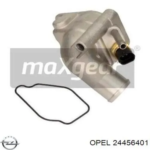 Caja de termostato 24456401 Opel