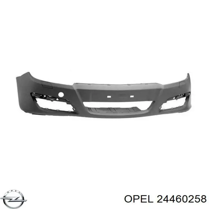 Parachoques Opel 24460258
