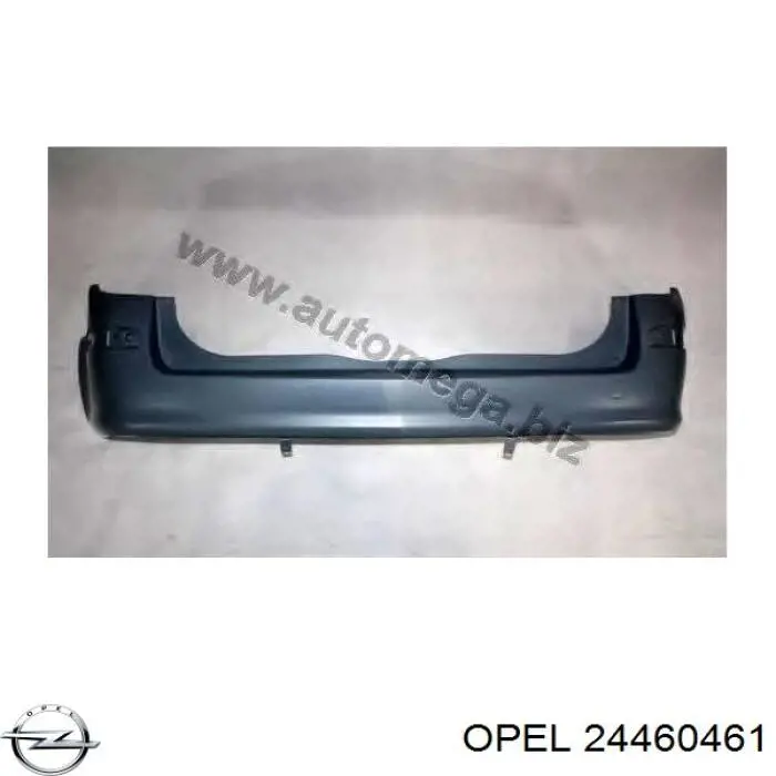 Parachoques trasero 24460461 Opel