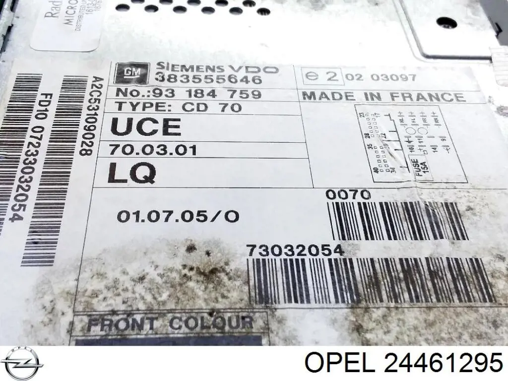24461295 Opel 