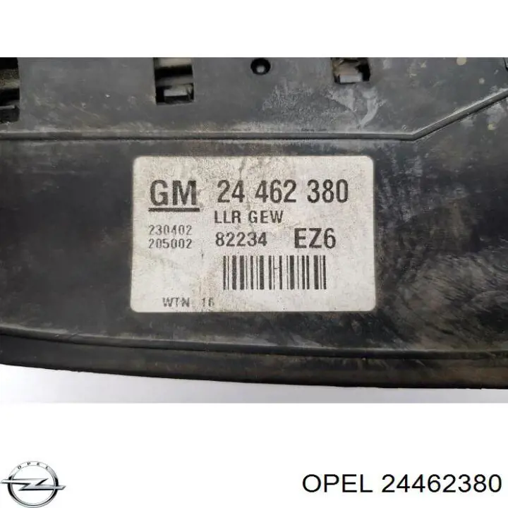 24462380 Opel espejo retrovisor derecho