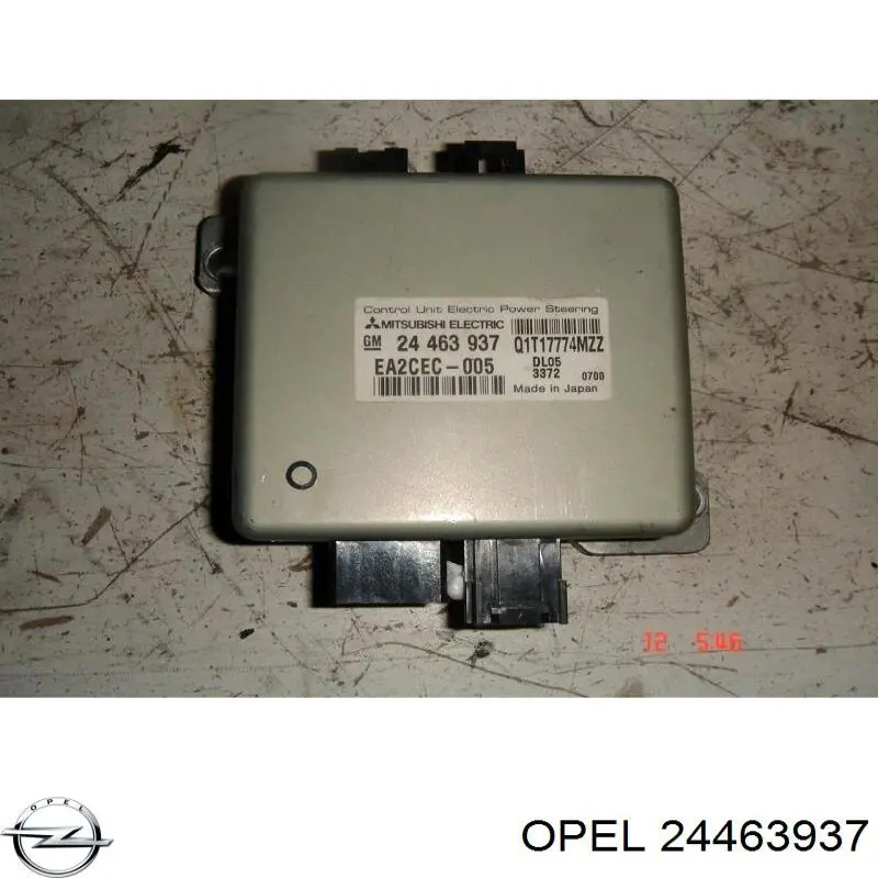 Módulo de la dirección asistida eléctrica Opel 24463937 precio, desde 130,68 EUR