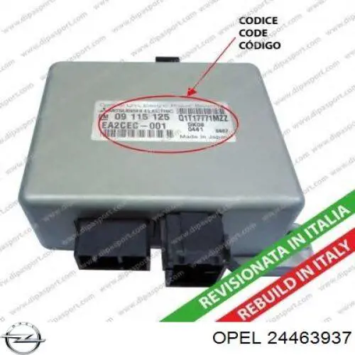 Comprar 24463937 Opel Módulo de la dirección asistida eléctrica