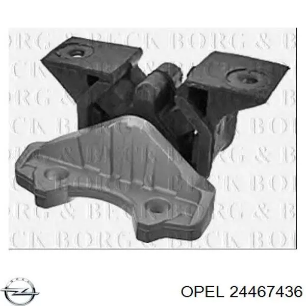 24467436 Opel soporte de motor derecho