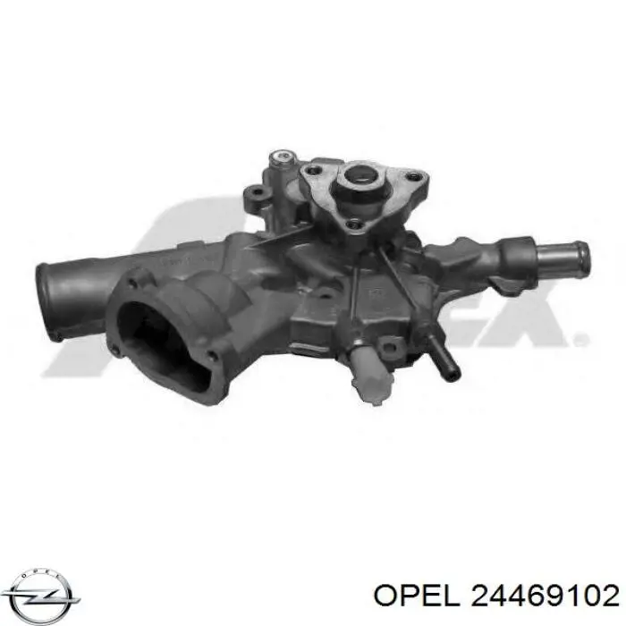 Bombeadora de agua Opel 24469102 precio, desde 47,60 EUR