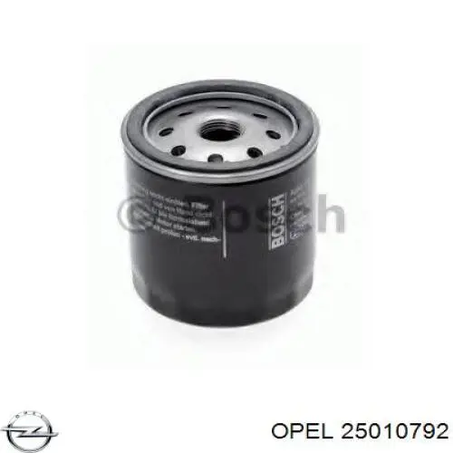 25010792 Opel filtro de aceite