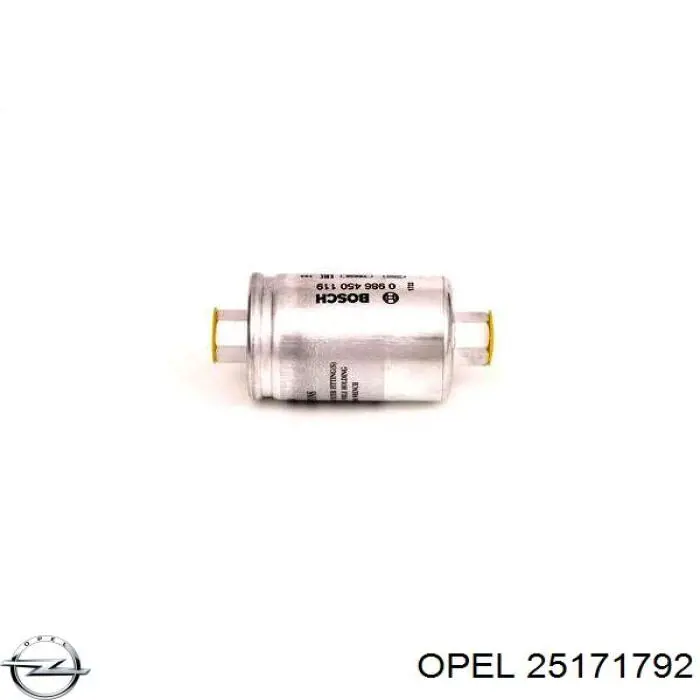 25171792 Opel filtro combustible