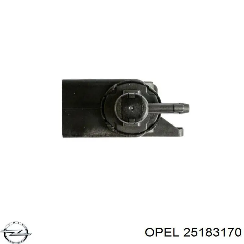 25183170 Opel transmisor de presion de carga (solenoide)