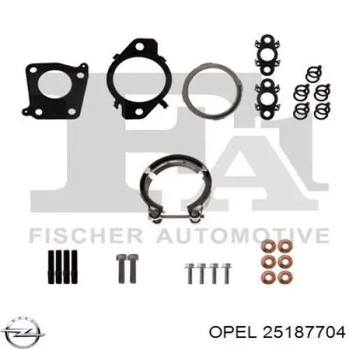 Turbocompresor 25194654 Opel
